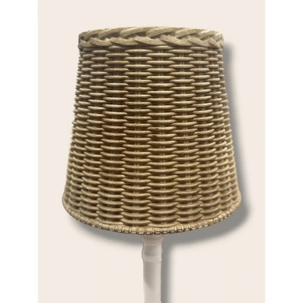 Rechargeable Woven LED Table Lamp White - Threshold Studio McGee, Target